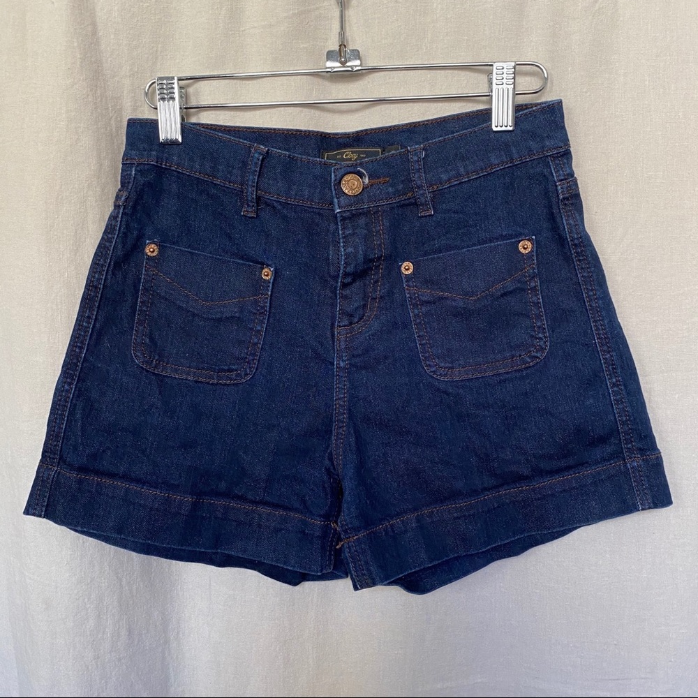Obey retro denim shorts